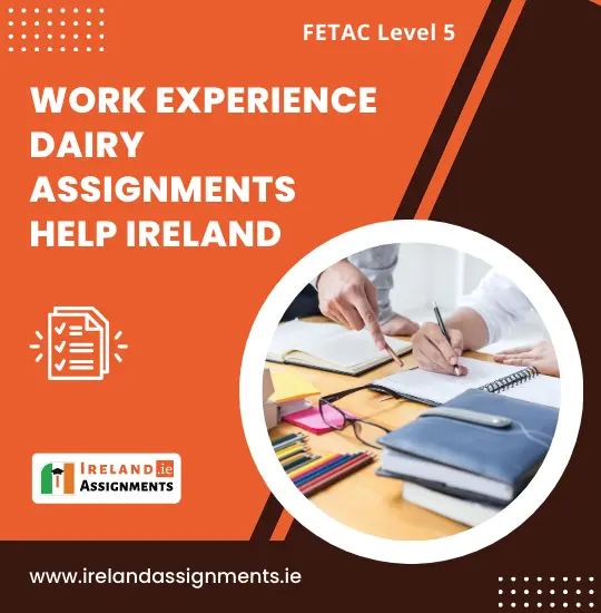 Work-Experience-Dairy-Assignments-Help-Ireland
