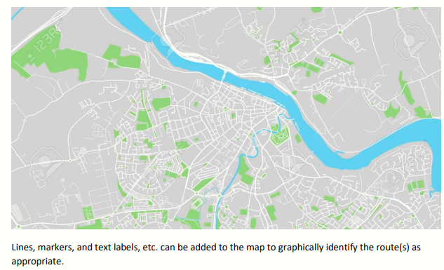 COMP20010: The objective of this team CA exercise is to create a JavaFX application that can search for and retrieve routes between points: Data Structures and Algorithms I Assignment, UCD, Ireland
